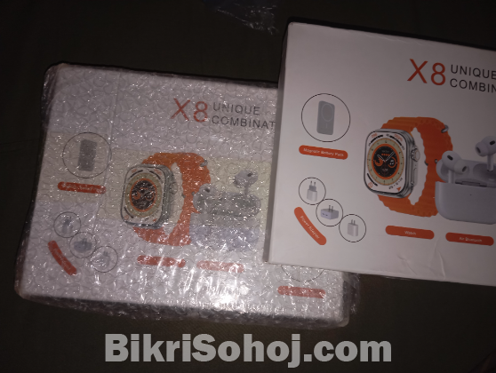 Smart Watch +Airpod+ Charger